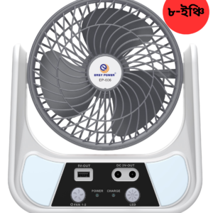 Rechargeable Solar Fan